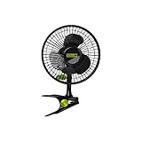 GARDEN HIGHPRO GH-V-114 Profan Ventilator, 15 cm, 5 W, Kunststoff, Schwarz