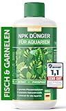 BIOLORA® Aquarium-Dünger 500ml flüssig für Süß- und Salzwasser - NPK...