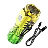 Kleine Taschenlampen Leistungsstark, Wiederaufladbare Helle Wasserdichte...