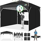 COBIZI Pavillon 3x3m Wasserdicht Stabil Winterfest Faltpavillon Partyzelt...