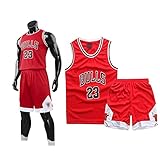 Basketball Trikot Shirt und Shorts, Erwachsene Basketball Jersey,...