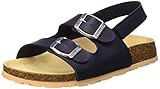 Superfit Jungen Fussbettpantoffel Sandalen, Blau 8000, 36 EU