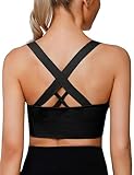 LAJERIN Sport BH Damen Starker Halt Push up Sport Bra Gekreuzt Rücken...