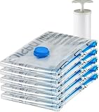 Amazon Basics Vakuumbeutel für Kleidung mit Luftdichtem Ventil und...