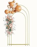 HEYZOEY Hochzeitsbogen, 7.2FT, 6.6FT, 6FT, Metall Ballon Bogen Set von 3,...
