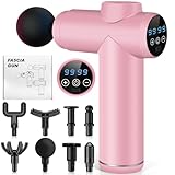 AQXONG Mini Muskelmassagepistole, Tragbares Elektrisches Massagegerät mit...