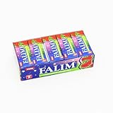 Falim Sugarless Plain Chewing Gum with Watermelon Flavor, 100 Stück (5 x...