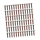 AKOOSY 200 Stück Mini Two Legged Decorative Nails aus Robustem Eisen...