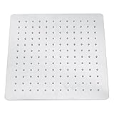 Mtlavishness Quadratischer Duschkopf, Regenfall-Badezimmeroberseite,...