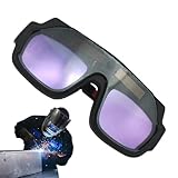 Schweißbrille, kratzfeste Gläser, 14 x 4 cm, automatische Verdunkelung,...