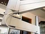 Kabelkanal-Set für Federgelenkarm und Hinterrohr eines »Flexi-Statives«...