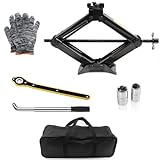 Wagenheber Scherenwagenheber 2500kg/2.5T - Universelle Scherenwagenheber...