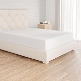 Amazon Basics Spannbettlaken, 140 x 200 cm, 100% Baumwolle, Jersey...