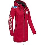 Nebulus Fleecemantel NORSKINI Damen (Model: P5941 - Damen, rot meliert;...