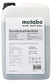 Metabo Sandstrahlmittel, Körnung 0,2 - 0,5 mm, Kanister 8 kg (0901064423)