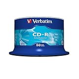 Verbatim CD-R Extra Protection, CD-Rohlinge mit 700 MB Datenspeicher, ideal...