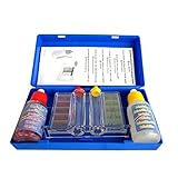 well2wellness® Pool Test Kit Chlor pH mit Pooltester und...