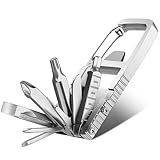 Uadme Multitool Werkzeug, 12 in 1 Multitool Schlüsselanhänger Klein...