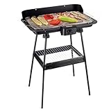 Korona 46221 Elektrischer Standgrill mit XXL-Grillrost (51 x 30 cm) | 2200...