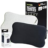 BLACKROLL® Recovery Pillow Set Jersey Anthrazit, ergonomisches HWS...