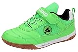 JAKO J-SH Winger EV Hallenturnschuh, neon Green/Jet Black, 40 EU