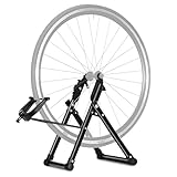 LIROPAU Zentrierständer für Fahrradräder, Faltbarer Zentrierständer...