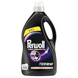 Perwoll Renew Black Waschmittel (80 Waschladungen), Feinwaschmittel reinigt...