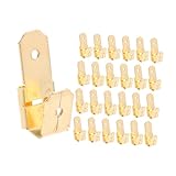 WEKADRIN 25 Stück Teiliges Kupfer Flachsteckhülsen Spatenkabelverbinder...