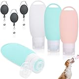 3Stück Futtertube Zum Befüllen Hund, 90ML Silikon Reiseflaschen Zum...