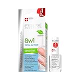 Eveline Cosmetics Nail Therapy Professional - Total Action Sensitive 8-in-1...