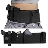 HOUSON Verstellbares Taillenholster，Bauchband Holster Pistolenhalfter...