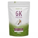 Nutri + Proteinpulver Kokosnuss 1 kg - Kokos Eiweißshake 83% Eiweiß -...