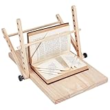 BENECREAT Klappbarer Buchständer Aus Holz 40x25cm Mehrzweck Klappständer...