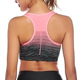 Sykooria Damen Sport BH Gepolstert Bustier Damen BH ohne Buegel Racerback...