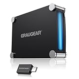 GRAUGEAR | Externes Gehäuse für 1x 5,25' SATA Laufwerk | Blu-Ray-CD-DVD...