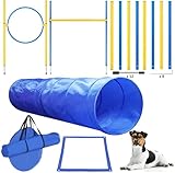 TUAHOO Agility Set Hunde groß & klein, Agility Ausrüstung für...