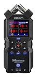 ZOOM H4essential Handy Recorder – 4-Spur-Aufnahmegerät mit 32-Bit Float,...