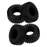 minkissy 4 Stück Teiliges Gummi Spielzeugräder für LKW Modell DIY Auto...