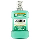 Listerine Mundspülung für Zähne und Zahnfleisch, delikater Geschmack...