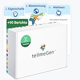 tellmeGen Starter DNA-Test (Abstammung + Eigenschaften + Wellness) Über 90...