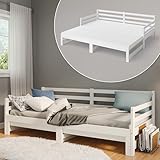 Bellamio Tagesbett Ayr, Gästebett 90x200 cm mit Ausziehfunktion,...