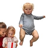 Fuuxtci Wiedergeborene Babypuppen,51 cm Posierbares Spielzeug Für...