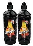 2 Liter Moritz Lampenöl für Öllampen Bambusfackeln Gartenfackel und...