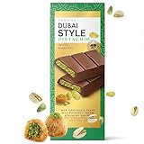 Dubai Style Schokolade (XL) mit Pistazie & Kunafeh Engelshaar Kadaif - Nach...