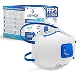 VEVOX® FFP2 Maske mit Ventil – 5er, 10er oder 20er Set – Staubmaske...
