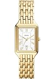 Fossil Damenuhr Raquel, Quarzwerk, 23mm GoldEdelstahlgehäuse mit...