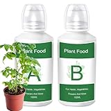 Pflanzenfutter für Hydrokultursysteme - Wachstum von A & B Garden Dünger...