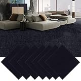 GBACHOOSE 30 Stück Teppichfliesen 30x30 cm, Teppichfliesen Selbstklebend,...