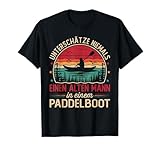 Kanu Kajak Paddelboot Kanadier Kajakfahrer Kanufahrer T-Shirt