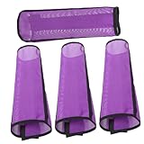 PEPLAYTAL 4 Stück Atmungsaktive Mesh Pferdebein Boots Teiliges mit...